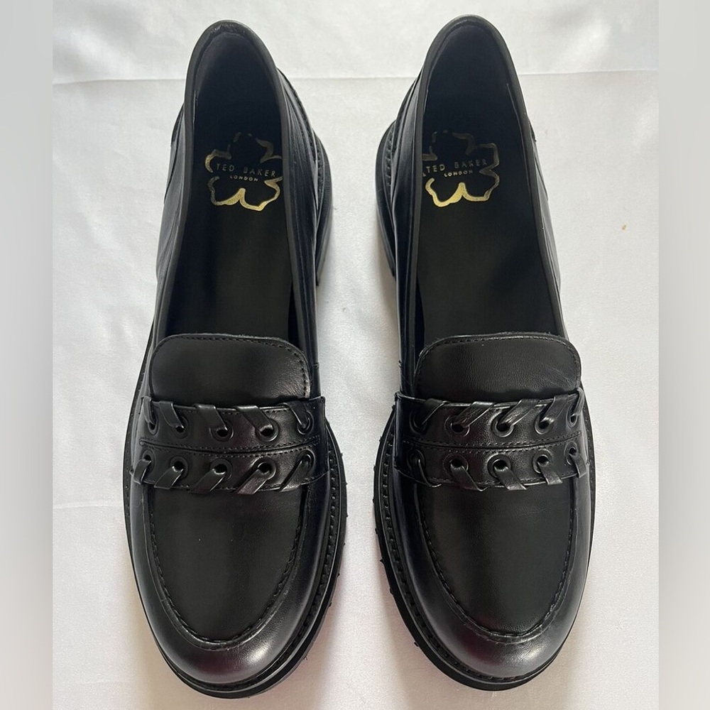New women’s Ted Baker Razza loafers black in size 39